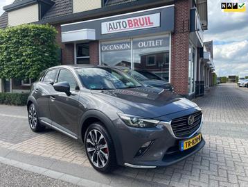 Mazda CX-3 2.0 SkyActiv-G 120 GT-M Aut.| Leder|Navi|Trekh|Ap beschikbaar voor biedingen