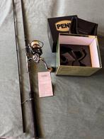 Penn Conflict Elite hengel + Authority 3500 molen - ZGAN, Ophalen, Zo goed als nieuw, Complete set