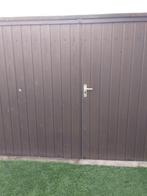 Schutting Kleur op foto wijkt af. Donkerbruin., Tuin en Terras, Ophalen, 3 tot 6 meter, Hout, 1 tot 2 meter