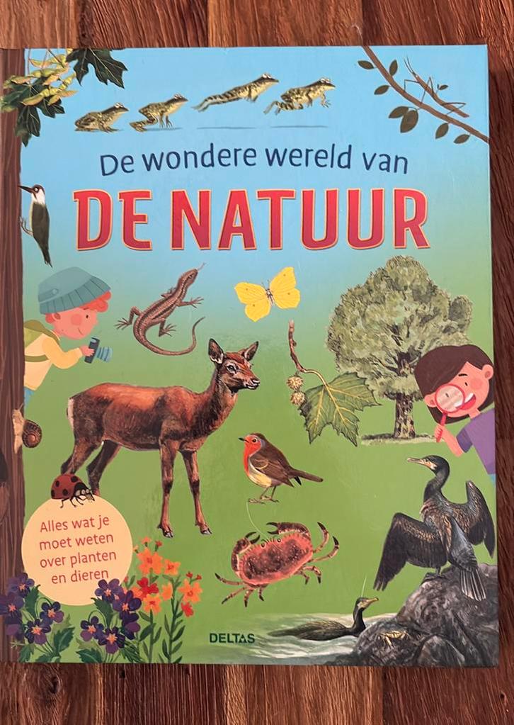 De wondere wereld van de natuur, Boeken, Kinderboeken | Jeugd | onder 10 jaar, Zo goed als nieuw, Non-fictie, Ophalen of Verzenden