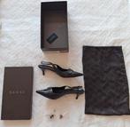 Slingbacks zwart Gucci pumps maat 37+, Kleding | Dames, Ophalen of Verzenden, Gedragen, Zwart