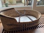 Mozesmand/Reismand Riet incl Matras, verschoonmand, babywieg, Ophalen, Gebruikt
