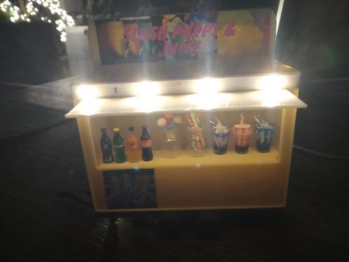 Slush Puppy & Juice verkoopwagen met verlichting, Hobby en Vrije tijd, Modelbouw | Overige, Nieuw, Groter dan 1:32, Ophalen of Verzenden