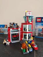LEGO city BRANDWEERKAZERNE, Ophalen, Zo goed als nieuw, Complete set, Lego