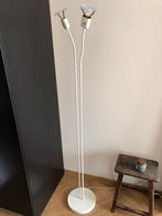 Vintage vloerlamp Happylight met dubbele spot | jaren 80, Huis en Inrichting, Lampen | Vloerlampen, Metaal, 150 tot 200 cm, Zo goed als nieuw