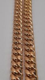 gouden coban link ketting 14kt, Sieraden, Tassen en Uiterlijk, Kettingen, Www.bredajuwelier.nl, Nieuw, Ophalen of Verzenden, Www.bredajuwelier.nl