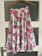 Bloemenrok - Maat xxs, Kleding | Dames, Rokken, Maat 38/40 (M), Ophalen of Verzenden, Zo goed als nieuw, Knielengte