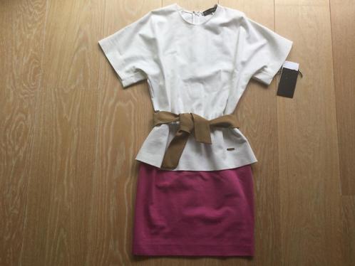 Dsquared jurk !!NIEUW!! maat S twv 519 euro, Kleding | Dames, Jurken, Nieuw, Maat 36 (S), Wit, Boven de knie, Ophalen