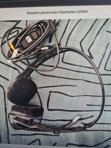 Plantronics Blackwire C200M Headset - Gebruikt beschikbaar voor biedingen