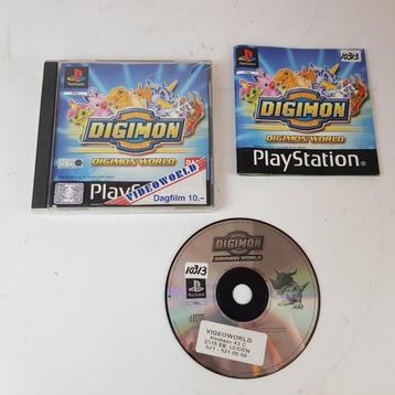 Digimon World Playstation 1 || nu voor maar: €24.99 beschikbaar voor biedingen