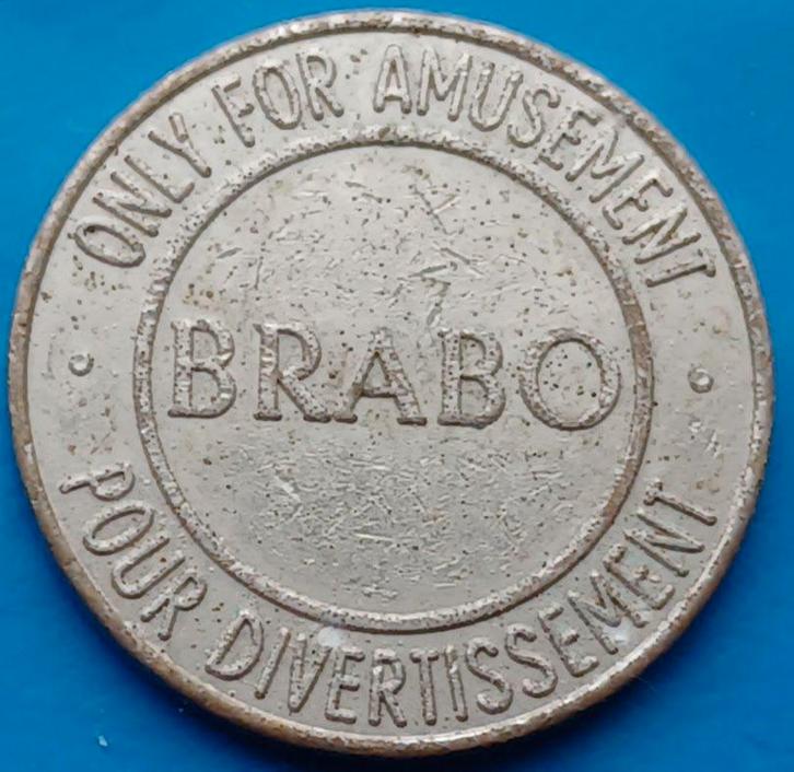 Amusementspenning - Brabo, Postzegels en Munten, Penningen en Medailles, Overige materialen, Buitenland, Verzenden