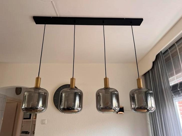 Tafellamp eetkamer., Huis en Inrichting, Lampen | Tafellampen, Zo goed als nieuw, Minder dan 50 cm, Ophalen of Verzenden