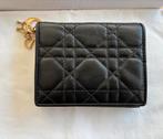 Dior portemonnee Lady Dior cannage noir, Verzenden, Gebruikt, Zwart, Overige merken