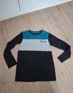 Wibra longsleeve shirt maat 146 zwart grijs blauw, Gebruikt, Ophalen of Verzenden, Shirt of Longsleeve, Jongen