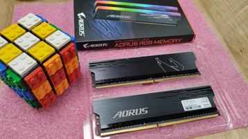 Gigabyte Aorus RGB 16GB DDR4 3733Mhz 2x8 GP-ARS16G37 beschikbaar voor biedingen