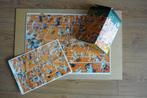 Heye puzzel Blachon '' CRAZY TENNIS '' + Poster 500 -1 st., Ophalen of Verzenden, 500 t/m 1500 stukjes, Gebruikt, Legpuzzel