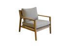 Felline houten stoel-bank loungeset | 4-delig | Acaciahout, Nieuw, 6 zitplaatsen, Hardhout, Loungeset