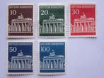 5 postzegels Duitsland, Nr. 381 t/m 385, 1966, Brandenburger, Postzegels en Munten, Postzegels | Europa | Duitsland, BRD, Verzenden