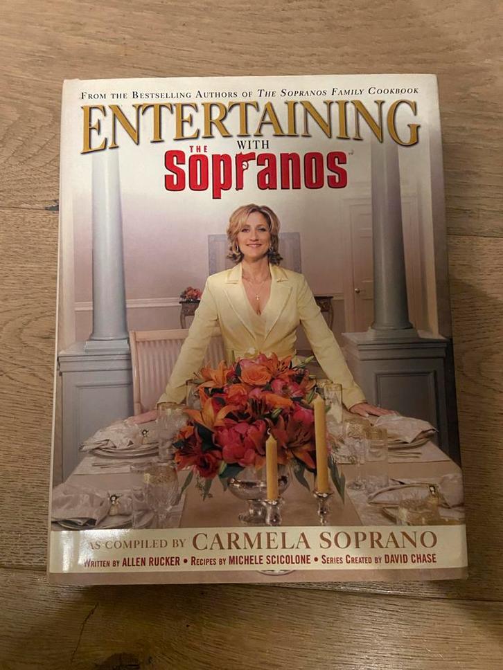 The Sopranos Kookboek - Engelstalig, Boeken, Kookboeken, Zo goed als nieuw, Voorgerechten en Soepen, Italië, Gezond koken, Ophalen of Verzenden