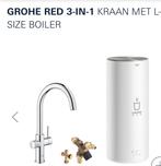 Grohe red 3 in 1 met L size boiler. NIEUW in de verpakking., Nieuw, Minder dan 3 jaar oud, Minder dan 20 liter, Boiler