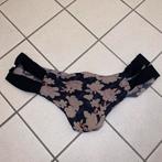 Zwarte naadloze onderbroek met bloemenprint, Kleding | Dames, Ondergoed en Lingerie, Slip, Victoria secret, Verzenden