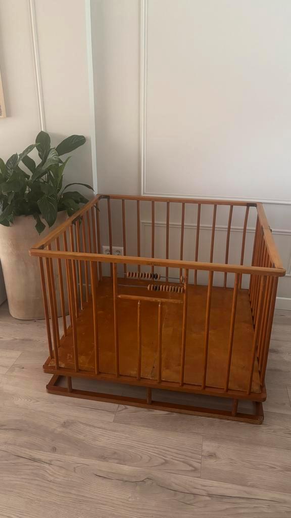 Antieke Box, Kinderen en Baby's, Boxen, Gebruikt, Vierkant, Ophalen