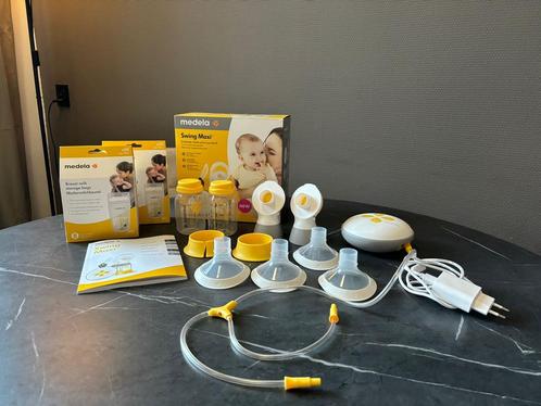 Medela swing maxi dubbele elektrische borstkolf, Kinderen en Baby's, Babyvoeding en Toebehoren, Zo goed als nieuw, Borstkolf, Ophalen of Verzenden