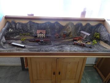 Marklin. Prachtige Diorama in H0. Zeer solide. Lees beschikbaar voor biedingen