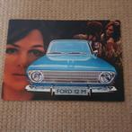 brochure FORD TAUNUS 12M, Ophalen of Verzenden, Zo goed als nieuw, Ford