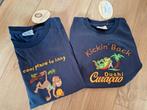 Twee T-shirts 100% katoen donkerblauw kinderen, Ophalen of Verzenden, Nieuw