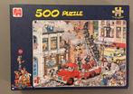 Jumbo Jan van Haasteren Brandweer Puzzel 500 stukjes, Ophalen, 500 t/m 1500 stukjes, Zo goed als nieuw, Legpuzzel