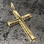 14 karaat gouden kruis kettinghanger nieuw italy, Sieraden, Tassen en Uiterlijk, Kettinghangers, Ophalen of Verzenden, Zo goed als nieuw