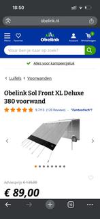 Obelink Sol front XL delixe 380 voorwand, Ophalen of Verzenden, Zo goed als nieuw