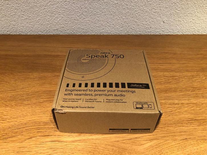 Conference kit Jabra  Speak 750 MS, Computers en Software, Pc speakers, Nieuw, Ophalen of Verzenden