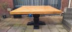 Eettafel met kloosterpoot 140x140, Huis en Inrichting, Tafels | Eettafels, Ophalen, Rechthoekig, 200 cm of meer, 50 tot 100 cm