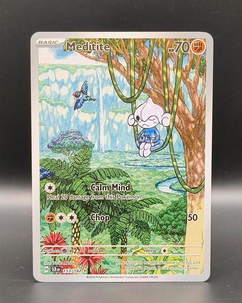 Meditite SCR 153, Hobby en Vrije tijd, Verzamelkaartspellen | Pokémon, Zo goed als nieuw, Meerdere kaarten, Ophalen of Verzenden