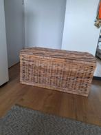 Rieten kist mand z.g.a.n., Overige materialen, 50 tot 100 cm, Ophalen of Verzenden, Zo goed als nieuw