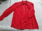 Rode hippie, Ibiza, gipsy, bohemian blouse, custom made, M, Maat 38/40 (M), Ophalen of Verzenden, Zo goed als nieuw, Handgemaakt