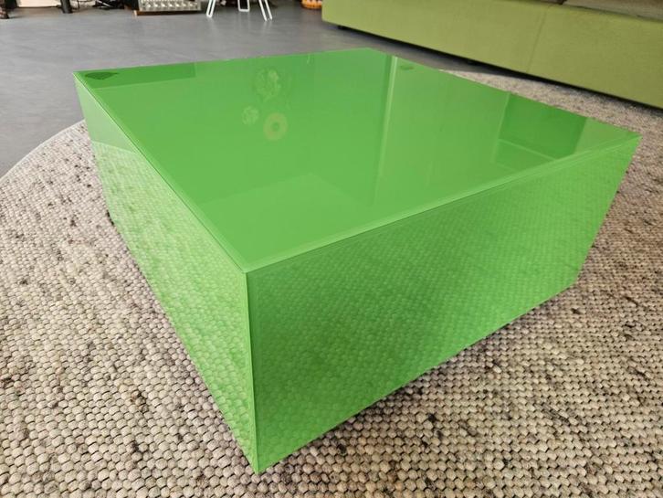 HKLIVING Mirror Block Table – Athletic Green, Huis en Inrichting, Tafels | Salontafels, Gebruikt, Minder dan 50 cm, 50 tot 100 cm