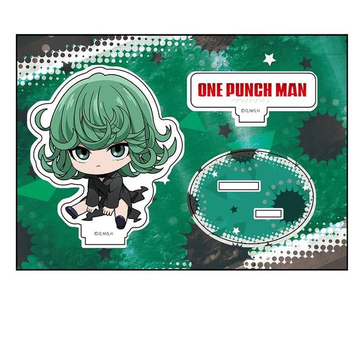 One Punch Man Chibi Tatsumaki Acrylic Anime stand Figure, Verzamelen, Film en Tv, Zo goed als nieuw, Tv, Beeldje, Replica of Model