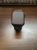 Apple Watch Series 8 (S8) 45MM Cellular Midnight Black, Zwart, IOS, Ophalen of Verzenden, Zo goed als nieuw