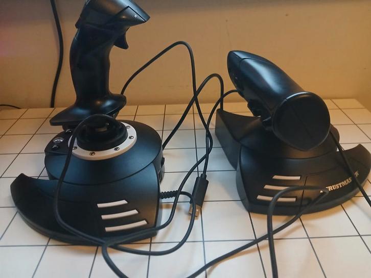 Thrustmaster Throttle - Perfect voor Simulators!, Computers en Software, Joysticks, Gebruikt, Ophalen of Verzenden