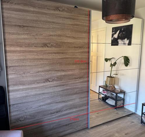 Schuifdeurkast | Kledingkast | 270x222.5cm, Huis en Inrichting, Kasten | Kledingkasten, Gebruikt, 200 cm of meer, 200 cm of meer