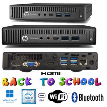 HP EliteDesk 800 G2 Mini Core i5 250GB SSD 8GB RAM HDMI WiFi beschikbaar voor biedingen