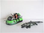 playmobil Alligater Hovercraft 4446 met doos, Ophalen of Verzenden, Zo goed als nieuw, Complete set