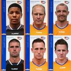 6 spelerskaarten RBC Roosendaal - seizoen 2006/2007, Verzamelen, Ophalen of Verzenden, Zo goed als nieuw, Ajax, Spelerskaart