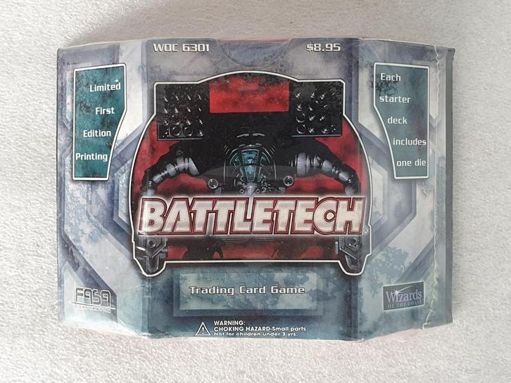Battletech: Starter Deck WOC 6301 (nieuw) (4), Hobby en Vrije tijd, Wargaming, Nieuw, Overige soorten, Ophalen of Verzenden