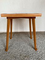 Vintage planten- of bijzettafel, 33x35 cm, Ophalen, Minder dan 45 cm, Minder dan 55 cm, Gebruikt