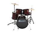 DIMAVERY DS-200 Drum set, wine red, Muziek en Instrumenten, Percussie, ., Nieuw, Ophalen of Verzenden, .