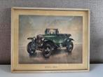 Opel 1923 oude prent ingelijst kunsthandel Rembrandt Bussum, Ophalen, Voor 1940, Gebruikt